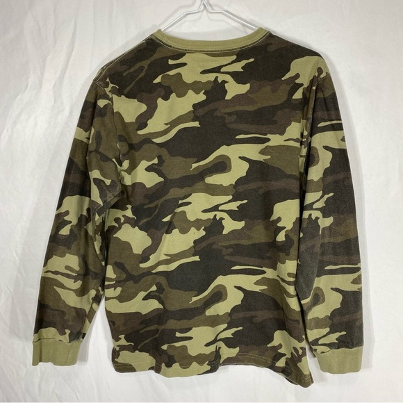 Faded Glory Kid’s Long Sleeve Camo Tee - Picture 3 of 7